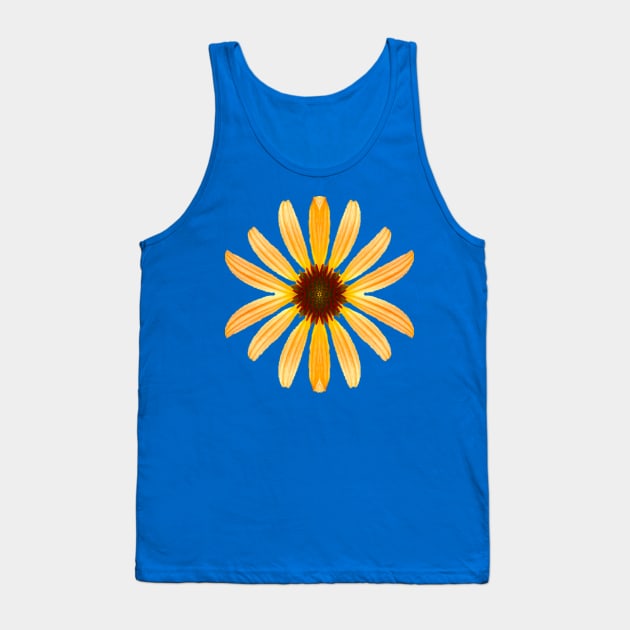 Yellow Daisy Tank Top by Amanda1775